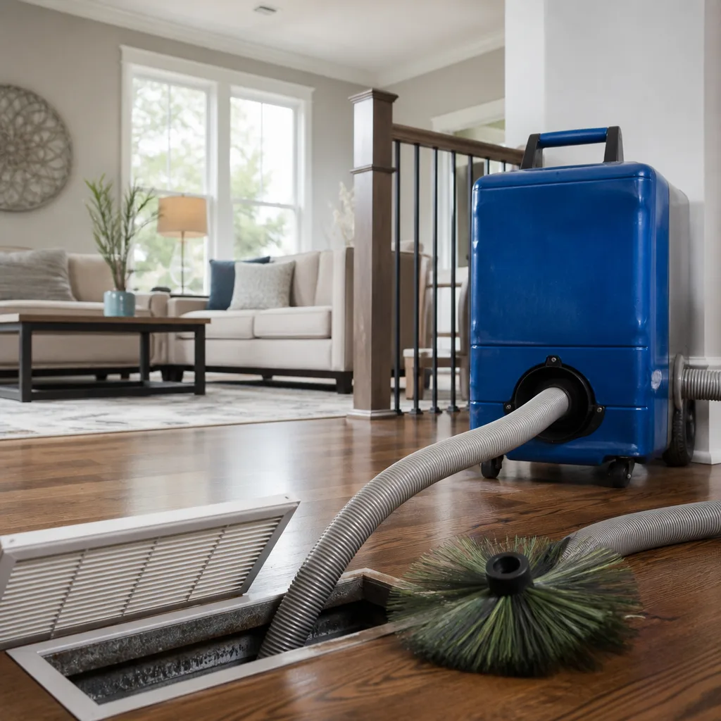 Whole-home duct cleaning